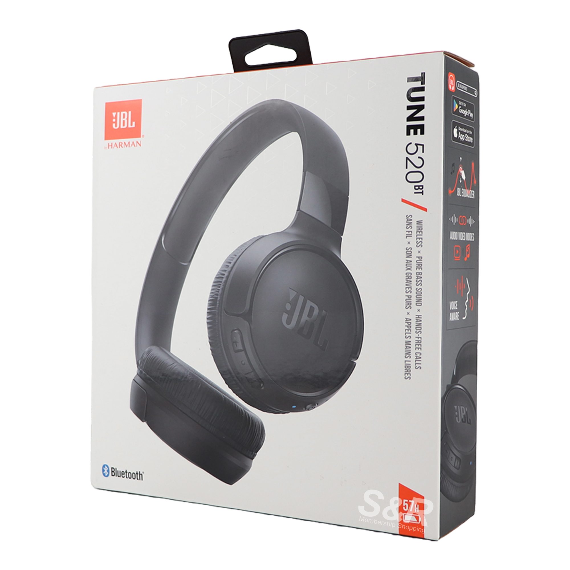 JBL Tune 520BT Wireless On-ear Headphones 1pc